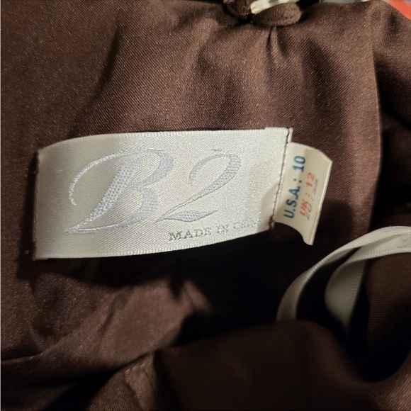 Women's Formal Chiffon Dress Sz 10 - Picture 4 of 5